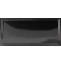 ECW Dienblad | Melamine | Zwart | 247x169x17(h)mm