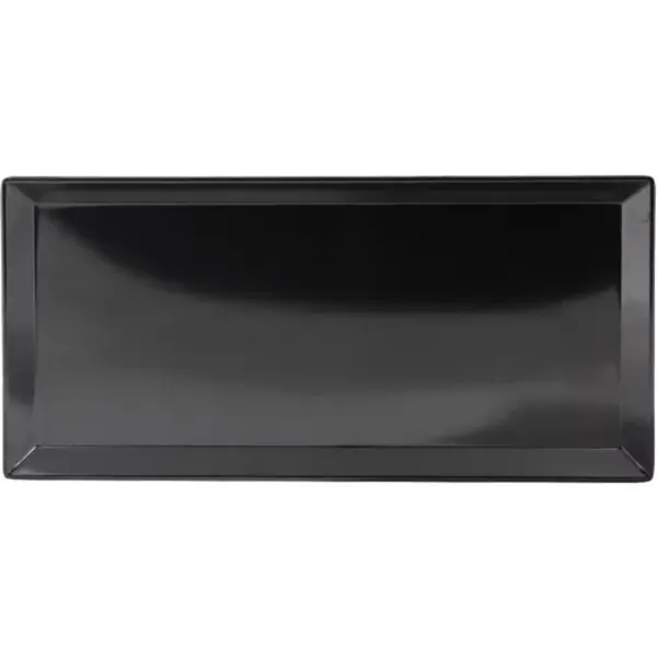 Dienblad | Melamine | Zwart | 247x169x17(h)mm