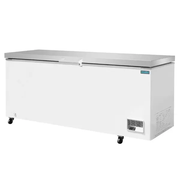 Vrieskist | G-SERIE | Wit/RVS | 600L | -18°C/-25°C | Statisch | Kanteldeksel | 2035x730x970(h)mm