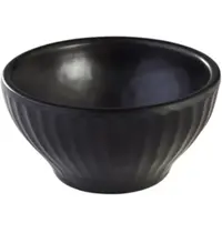 ECW Dipschaaltje | AIKO | Melamine | Zwart | 7cl | Per Stuk | Ø80x40(h)mm