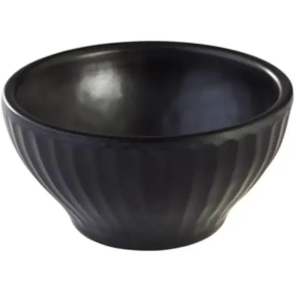 Dipschaaltje | AIKO | Melamine | Zwart | 7cl | Per Stuk | Ø80x40(h)mm
