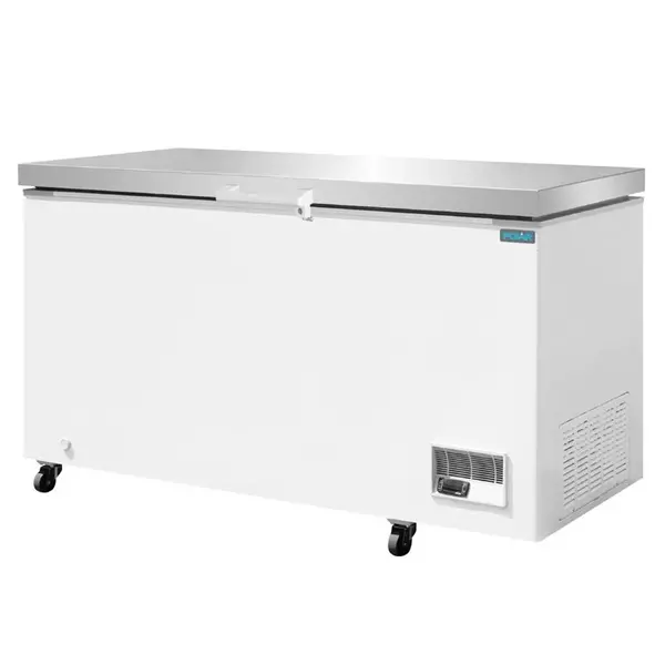 Vrieskist | G-SERIE | Wit/RVS | 400L | -18°C/-25°C | Statisch | Klapdeksel | 1435x730x970(h)mm