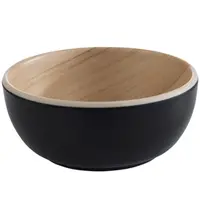 ECW Dipschaaltje | FRIDA | Melamine | Zwart | 10cl | Per Stuk | Ø85x35(h)mm