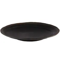 ECW Diep Bord | MARONE | Melamine | Zwart | Per Stuk | Ø280x35(h)mm
