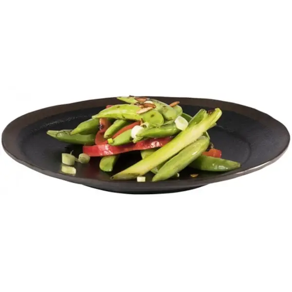 Diep Bord | MARONE | Melamine | Zwart | Per Stuk | Ø280x35(h)mm