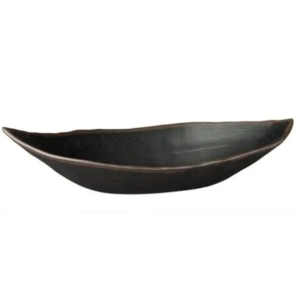 Schaal | MARONE | Melamine | Zwart | 90cl | Per Stuk | 300x190x80(h)mm