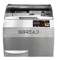 Sibread Broodsnijmachine | XS300 | Brood 300x300mm | Snijdikte 3-25mm | Automatisch | 0.9kW (230V) | Optioneel Onderstel | 600x595x700(h)mm