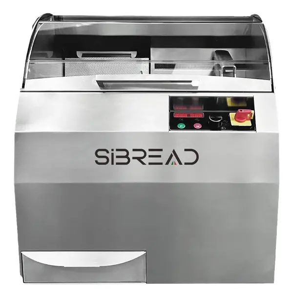 Broodsnijmachine | XS300 | Brood 300x300mm | Snijdikte 3-25mm | Automatisch | 0.9kW (230V) | Optioneel Onderstel | 600x595x700(h)mm