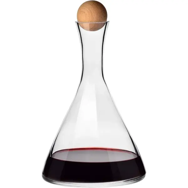 Decanteerkaraf | SPLENDOUR | Kristalglas | 1L | Incl. Stop | Per Stuk | Ø175x260(h)mm
