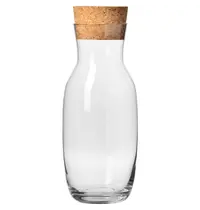 ECW Karaf | PURE | Glas | 1.1L | Incl. Stop | Per Stuk | Ø98x250(h)mm