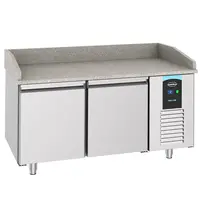 CombiSteel Pizzawerkbank | PRO LINE | 380L | 2 Deuren (EN600x400) | -2°C/+8°C | Geforceerd | 1550x800x1080(h)mm