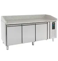 CombiSteel Pizzawerkbank | STANDARD LINE | 580L | 3 Deuren (EN600x400) | +2°C/+8°C | Geforceerd | 2025x800x1000(h)mm