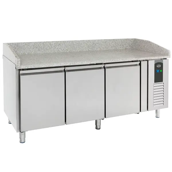 Pizzawerkbank | STANDARD LINE | 580L | 3 Deuren (EN600x400) | +2°C/+8°C | Geforceerd | 2025x800x1000(h)mm