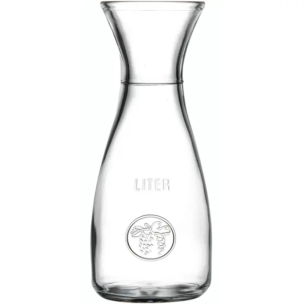 Karaffen | BACCHUS | Glas | 1L | Open | 6 Stuks | Ø94x263(h)mm