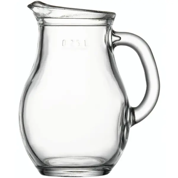Karaffen | BISTRO | Glas | 0.25L | Open | 12 Stuks | Ø63x121(h)mm