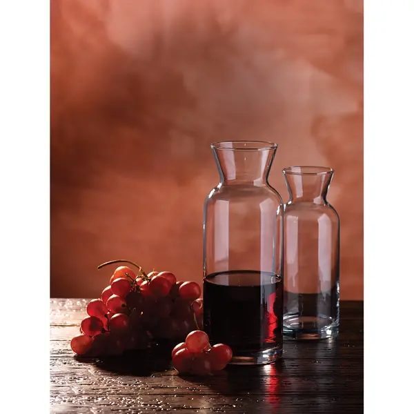 Karaffen | VILLAGE | Glas | 1L | Open | 6 Stuks | Ø79x249(h)mm