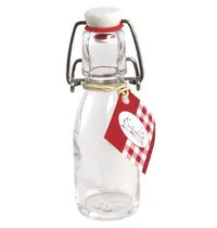 ECW Flessen | Glas | 0.1L | Beugelsluiting (Luchtdicht) | 12 Stuks | 145(h)mm