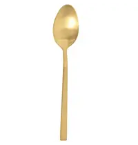 Pintinox Tafellepels | DUKE GOLD | RVS | 12 Stuks | Lengte 205mm