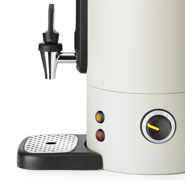 Verwarmde Drankendispenser | UNIQ (Design by Bronwasser) | Wit | 9L | 30°C/100°C | 0.95kW (230V) | Enkelwandig | Lekbak | 307x330x450(h)mm