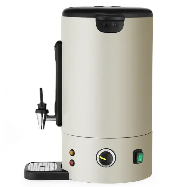 Verwarmde Drankendispenser | UNIQ (Design by Bronwasser) | Wit | 16L | 30°C/100°C | 1.65kW (230V) | Enkelwandig | Lekbak | 357x380x502(h)mm