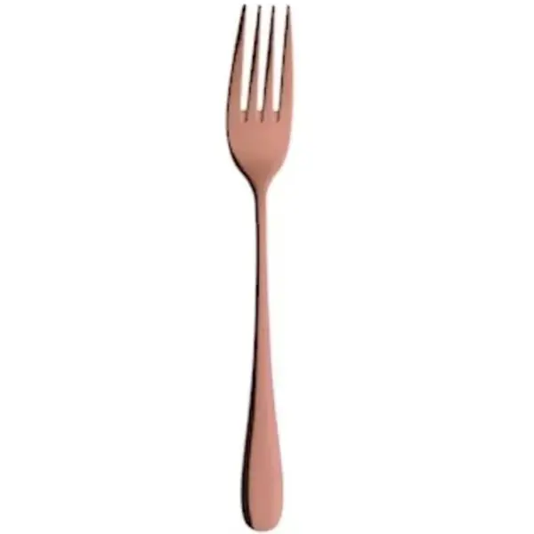 Tafelvorken | PRINCESS COPPER | RVS | 12 Stuks | Lengte 215mm
