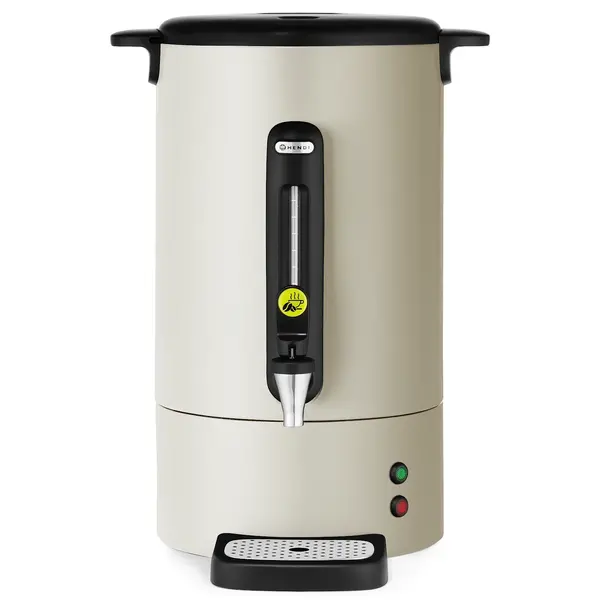 Koffiepercolator | UNIQ (Design by Bronwasser) | Wit | 14L | Warmhoudfunctie | 1.75kW (230V) | Enkelwandig | Lekbak | 357x380x502(h)mm