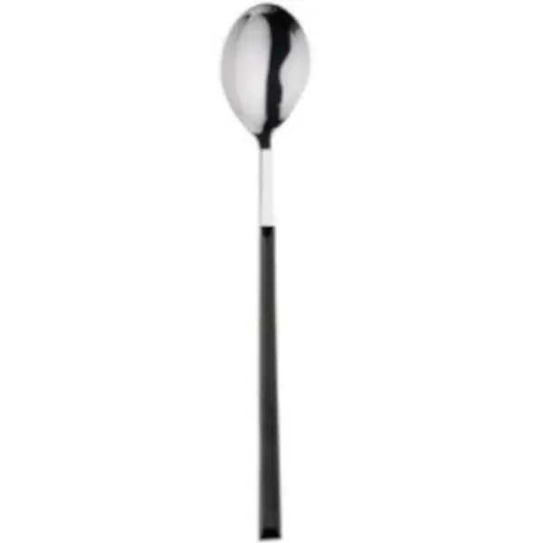 Tafellepels | PRO BLACK | RVS/Kunststof | 12 Stuks | Lengte 210mm