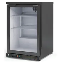 Coreco Barkoelkast | ERH | 150L | Zwart | +2°C/+8°C | Geforceerd | Temperatuuralarm | 620x520x850(h)mm