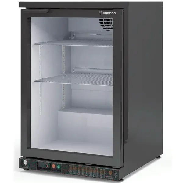 Barkoelkast | ERH | 150L | Zwart | +2°C/+8°C | Geforceerd | Temperatuuralarm | 620x520x850(h)mm