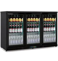 Coreco Barkoelkast | ERH | 320L | Zwart | +2°C/+8°C | Geforceerd | Draaideuren | Temperatuuralarm | 1375x520x850(h)mm