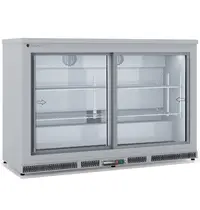 Coreco Barkoelkast | ERH | 320L | RVS | +2°C/+8°C | Geforceerd | Schuifdeuren | Temperatuuralarm | 1375x520x850(h)mm