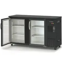 Coreco Barkoelkast | SB | 325L | Zwart | 0°C/+7°C | Geforceerd | Draaideuren | Temperatuuralarm | 1465x530x850(h)mm