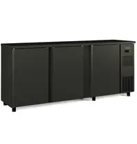 Coreco Barkoelkast | SB | 490L | Zwart | 0°C/+7°C | Geforceerd | Draaideuren | Temperatuuralarm | 2025x530x850(h)mm
