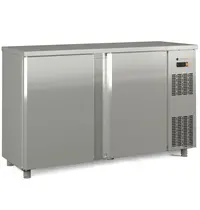 Coreco Barkoelkast | SB | 325L | RVS | 0°C/+7°C | Geforceerd | Draaideuren | Temperatuuralarm | 1485x530x850(h)mm