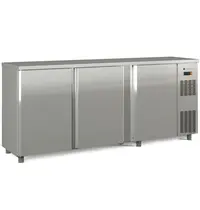 Coreco Barkoelkast | SB | 490L | RVS | 0°C/+7°C | Geforceerd | Draaideuren | Temperatuuralarm | 2025x530x850(h)mm