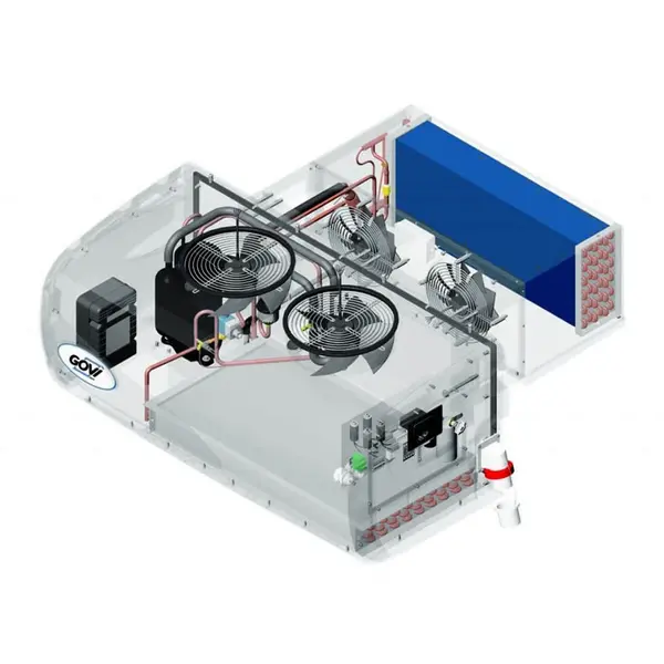 Trailer Unit | ARKTIK | ≤32m³ | +2°C/+10°C | 2.85kW (400V) | Stof-/Waterbestendig | 1443x1369x550(h)mm
