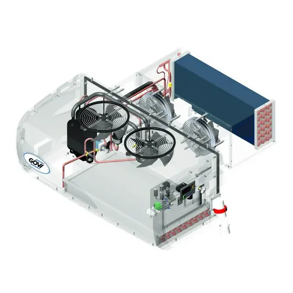 Trailer Unit | ARKTIK | ≤32m³ | +2°C/+10°C | 2.85kW (400V) | Klimaatbeheersing | Stof-/Waterbestendig | 1443x1369x550(h)mm