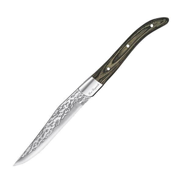 Steakmessen | LOU LAGUIOLE | RVS/Hout | 6 Stuks | Lengte 225mm
