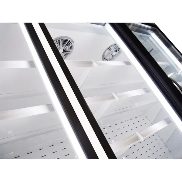 Wandkoeling | RVC | Wit/Zwart | -2°C/+8°C | Geforceerd | Draaideuren | Temperatuur-/Deuralarm | 1370x865x2065(h)mm