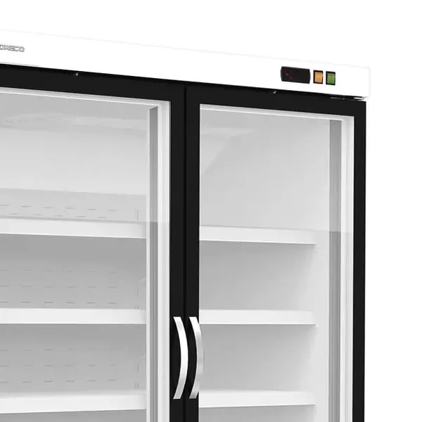 Wandkoeling | RVC | Wit/Zwart | -2°C/+8°C | Geforceerd | Draaideuren | Temperatuur-/Deuralarm | 1370x865x2065(h)mm