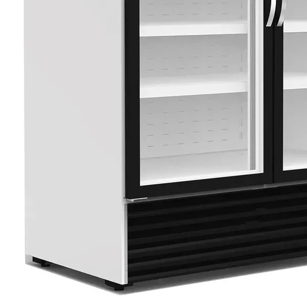 Wandkoeling | RVC | Wit/Zwart | -2°C/+8°C | Geforceerd | Draaideuren | Temperatuur-/Deuralarm | 1370x865x2065(h)mm