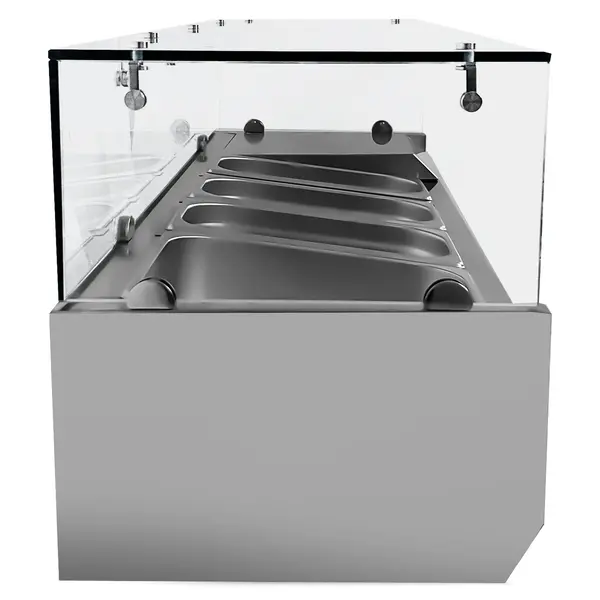 Opzetkoelvitrine | 6x 1/3 GN | +2°C/+8°C | 1400x395x435(h)mm