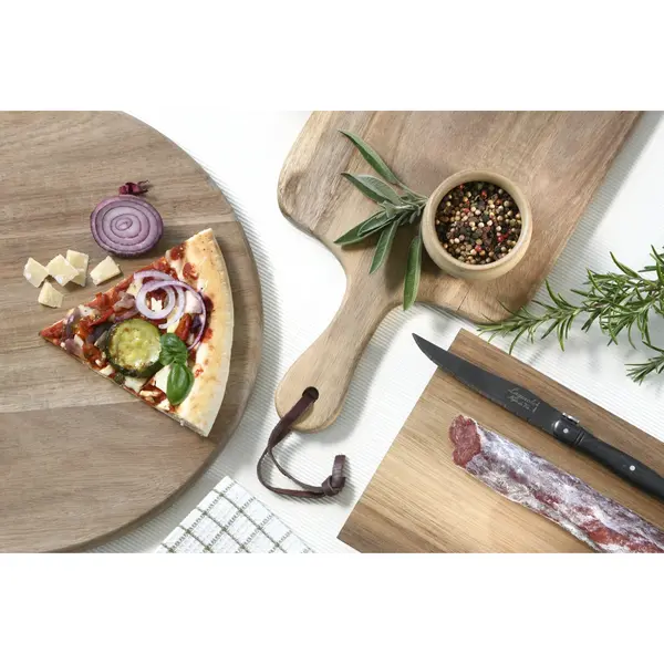Pizzaplank | EARTH | Acaciahout | Per Stuk | Ø320x18(h)mm