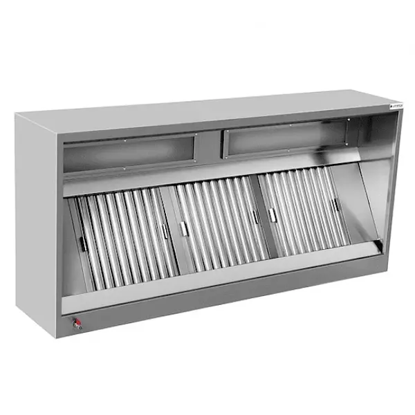 Afzuigkap | PREMIUM | Doosmodel | Excl. Motor | Verlichting | 2000x1100x450(h)mm