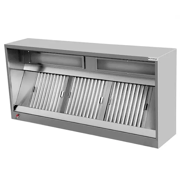 Afzuigkap | PREMIUM | Doosmodel | Excl. Motor | Verlichting | 3200x1100x450(h)mm