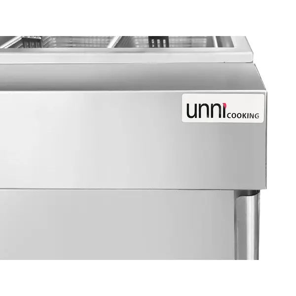 Friteuse | Aardgas | 21L | 0°C/195°C | 26.4kW | Aftapkraan | 394x765x900/1350(h)mm