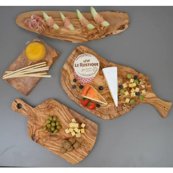 Serveerplank | EARTH OLIVE | Olijfhout | Per Stuk | 400x200mm