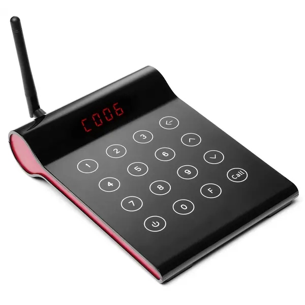 Oproepsysteem | Controller + Laadstation + 10 Piepers | Draadloos (Oplaadbaar) | Bereik 500m