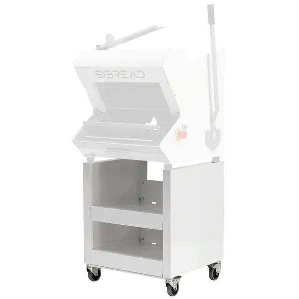 Onderstel | S4-SERIES | Wit | 2 Niveaus | Wielen (Geremd) | 670(h)mm