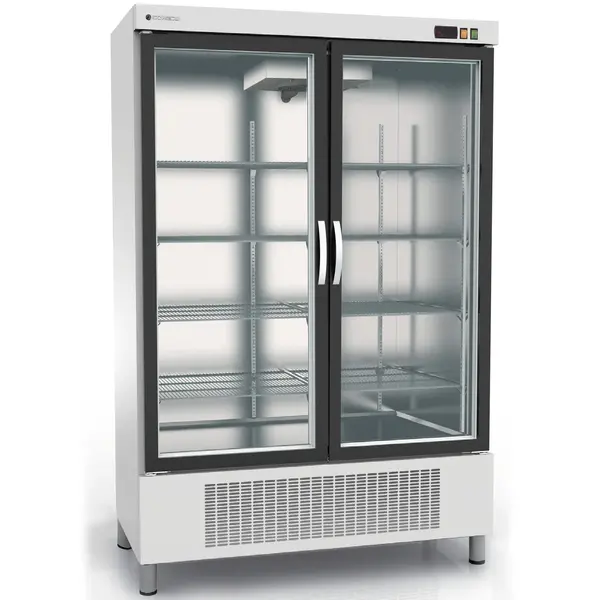 Wandvriezer | EBC | Wit | -15°C/-20°C | Geforceerd | Draaideuren | Temperatuur-/Deuralarm | 1370x735x2055(h)mm